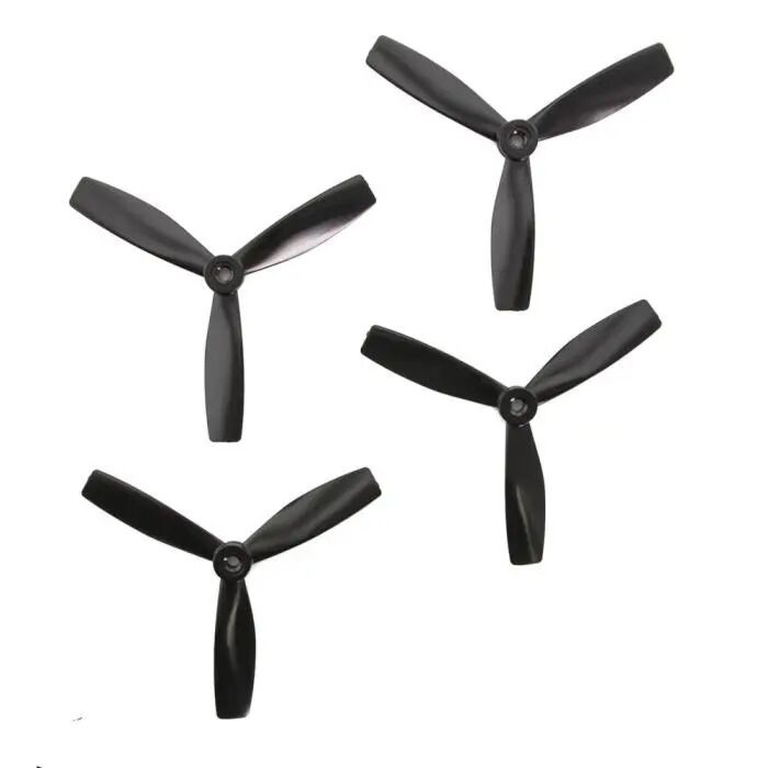 HQ DP5x4.6x3B Propellers - 3 Blade (4 Pack - Black)
