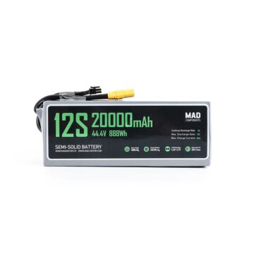 MAD 12S 20Ah Drone Solid State Lithium-ion Battery