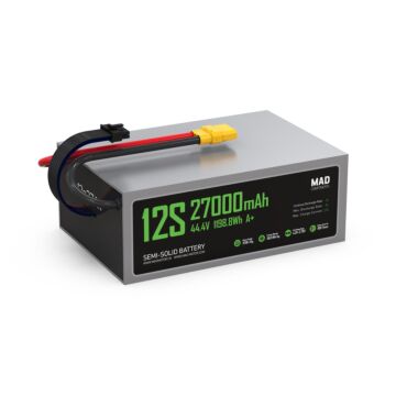MAD 12S 27Ah Drone Solid State Lithium-ion Battery