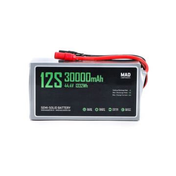 MAD 12S 30Ah Drone Solid State Lithium-ion Battery