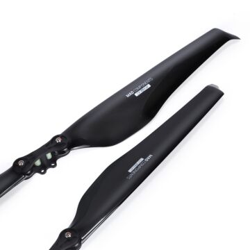 34.2X11.2 Inch FLUXER Pro Glossy Carbon fiber folding propeller