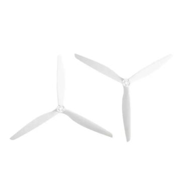 Gemfan 13x10x3 X-Class Propellers (White - Set of 2)