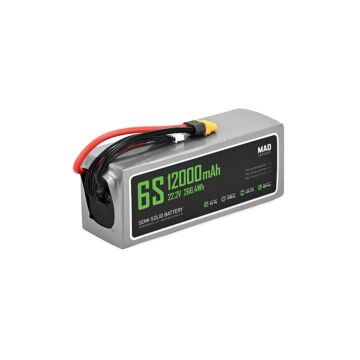 MAD 6S 12Ah Drone Solid State Lithium-ion Battery
