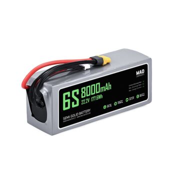 MAD 6S 8Ah Drone Solid State Lithium-ion Battery