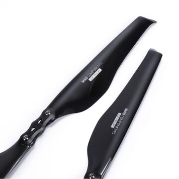 15.2x5 Inch FLUXER Pro Glossy Carbon fiber folding propeller