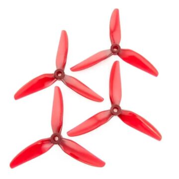 HQProp DPS 5x4x3 PC Propeller - 3 Blade (Set of 4 - Pink PC)