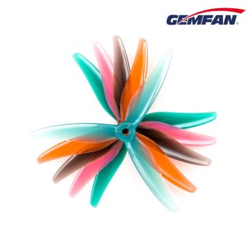 Gemfan Hurricane MCK Edition V2 51466 Durable Tri-Blade 5" Prop - (2CCW+2CW)