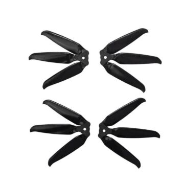 Gemfan F7036 Folding 3-Blade Propeller (Set of 4) - Black