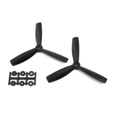 HQProp 5x4.5x3RB CW Bullnose Propeller - (Set of 2 - Black)