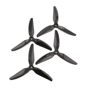 HQProp DP 5x4.5x3B V1S PC - 3 Blades (Set of 4 - Black)