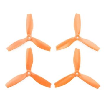 HQProp DPS 5x4x3 Propeller - 3 Blade (Set of 4 - Orange Nylon)