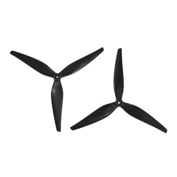 HQProp MacroQuad 10x5.5x3 3-Blade Propeller (Set of 2) - Black
