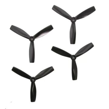 HQ DP5x4.6x3B Propellers - 3 Blade (4 Pack - Black)