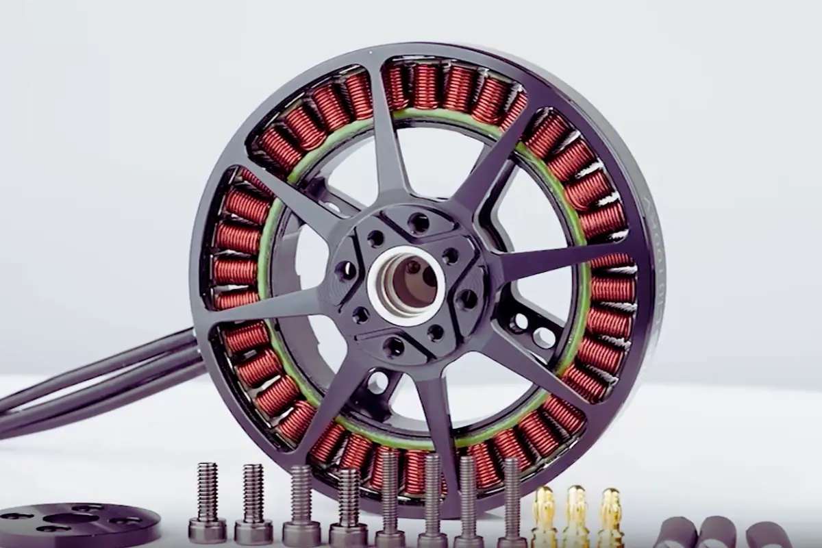 Industrial drone motors